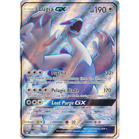 Lugia GX -Single Card-Ultra Rare [159/214]-The Pokémon Company International-Ace Cards & Collectibles