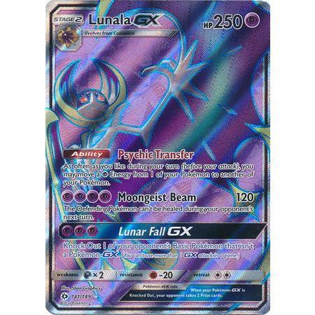 Lunala GX -Single Card-Hyper Rare [153/149]-The Pokémon Company International-Ace Cards & Collectibles