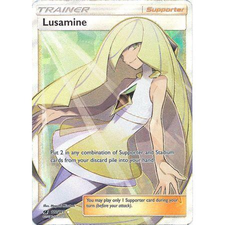 Lusamine -Single Card-Full Art Ultra Rare [110/111]-The Pokémon Company International-Ace Cards &amp; Collectibles