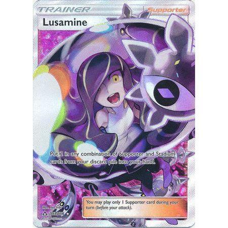 Lusamine -Single Card-Full Art Ultra Rare [153/156]-The Pokémon Company International-Ace Cards &amp; Collectibles