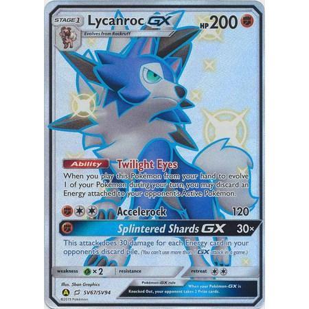 Lycanroc GX -Single Card-Shiny Ultra Rare [SV67/SV94]-The Pokémon Company International-Ace Cards &amp; Collectibles