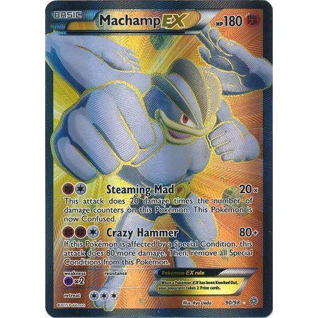 Machamp EX -Single Card-Full Art Ultra Rare [90/98]-The Pokémon Company International-Ace Cards &amp; Collectibles