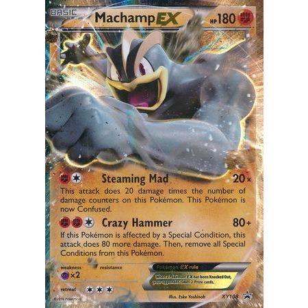 Machamp EX -Single Card-Ultra Rare [37/98]-The Pokémon Company International-Ace Cards &amp; Collectibles
