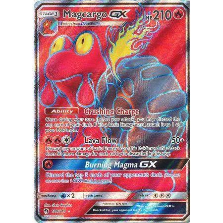 Magcargo GX -Single Card-Hyper Rare [218/214]-The Pokémon Company International-Ace Cards & Collectibles