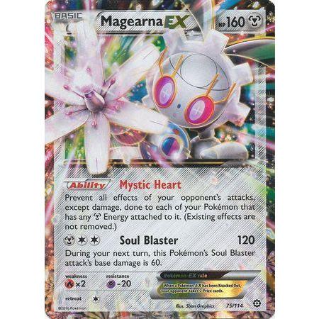 Magearna EX -Single Card-Ultra Rare [75/114]-The Pokémon Company International-Ace Cards &amp; Collectibles