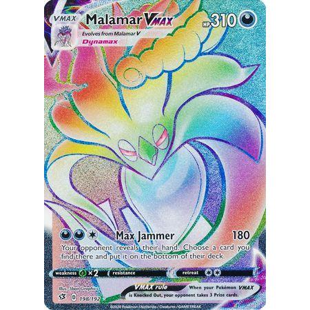 Malamar VMAX -Single Card-Secret Rare [198/192]-The Pokémon Company International-Ace Cards &amp; Collectibles