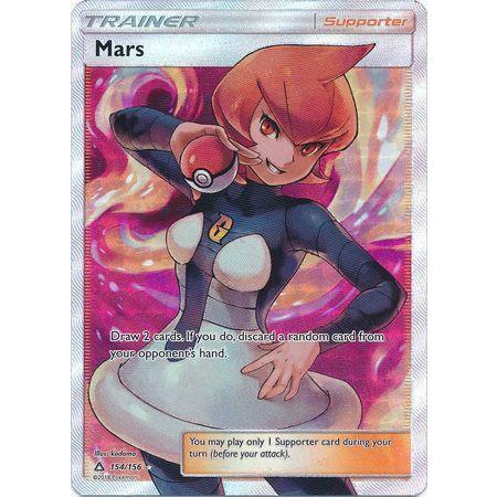 Mars -Single Card-Full Art Ultra Rare [154/156]-The Pokemon Company International-Ace Cards & Collectibles