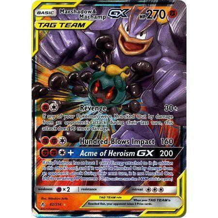 Marshadow & Machamp GX -Single Card - Ace Cards Sdn Bhd Marshadow & Machamp GX -Single Card - Ace Cards Sdn Bhd