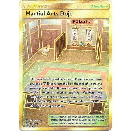 Martial Arts Dojo -Single Card-Secret Rare [268/236]-The Pokemon Company International-Ace Cards &amp; Collectibles