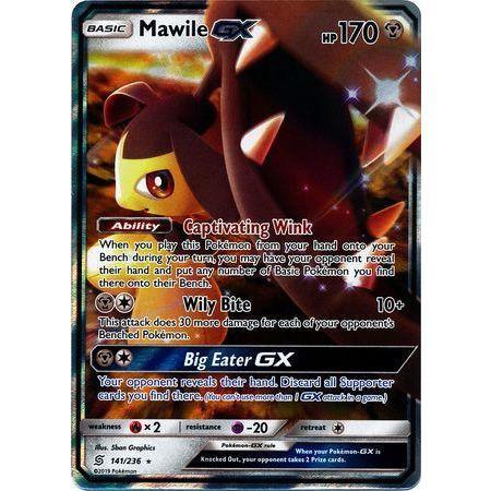 Mawile GX -Single Card-Ultra Rare [141/236]-The Pokemon Company International-Ace Cards &amp; Collectibles