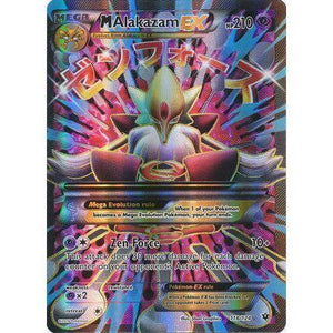 mega alakazam pokemon card M Alakazam EX - XY - Fates Collide (FCO) 26/124 Ultra Rare Mega Evolution NM / M
