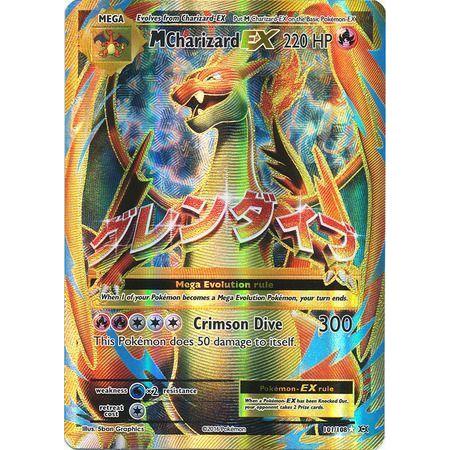 Mega Charizard EX -Single Card-Full Art Ultra Rare [101/108]-The Pokémon Company International-Ace Cards &amp; Collectibles