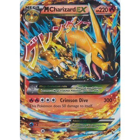 Mega Charizard EX -Single Card-Ultra Rare [13/106]-The Pokémon Company International-Ace Cards &amp; Collectibles