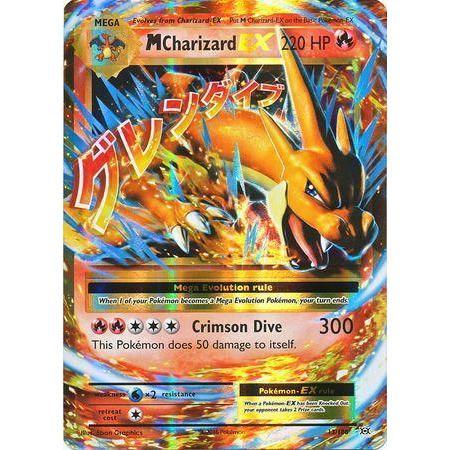 Mega Charizard EX -Single Card-Ultra Rare [13/108]-The Pokémon Company International-Ace Cards & Collectibles