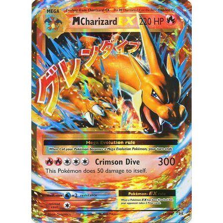 Mega Charizard EX -Single Card-Ultra Rare [13/108]-The Pokémon Company International-Ace Cards &amp; Collectibles