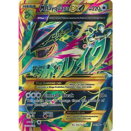 Mega Rayquaza EX -Single Card-Full Art Ultra Rare [98/98]-The Pokémon Company International-Ace Cards &amp; Collectibles