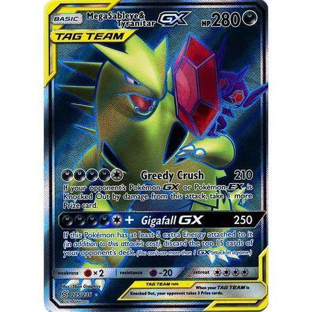 Mega Sableye & Tyranitar GX -Single Card-Ultra Rare [126/236]-The Pokémon Company International-Ace Cards & Collectibles