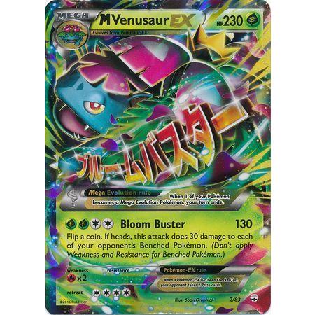 Mega Venusaur EX -Single Card-Ultra Rare [2/83]-The Pokémon Company International-Ace Cards & Collectibles