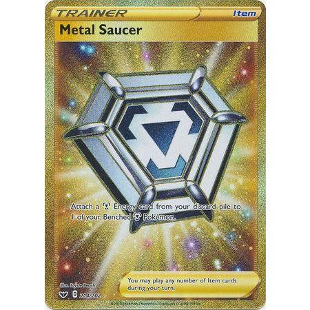 Metal Saucer -Single Card-Secret Rare [214/202]-The Pokémon Company International-Ace Cards &amp; Collectibles