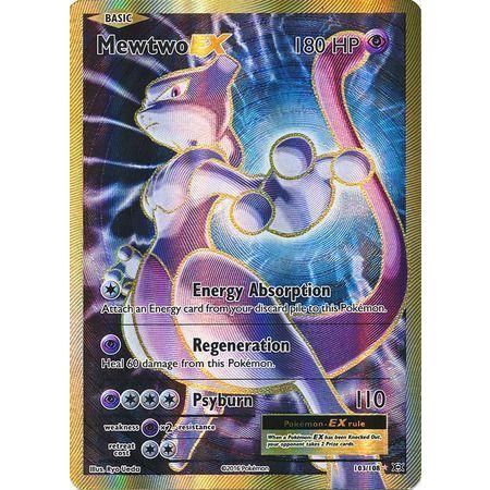 Mewtwo EX -Single Card-Full Art Ultra Rare [103/108]-The Pokémon Company International-Ace Cards &amp; Collectibles