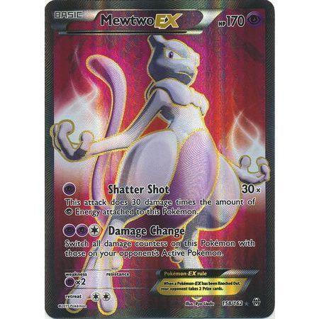 Mewtwo EX -Single Card-Full Art Ultra Rare [158/162]-The Pokémon Company International-Ace Cards &amp; Collectibles