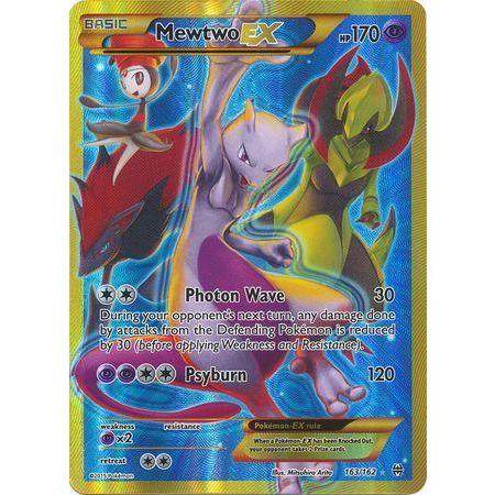 Mewtwo EX -Single Card-Secret Rare [163/162]-The Pokémon Company International-Ace Cards &amp; Collectibles
