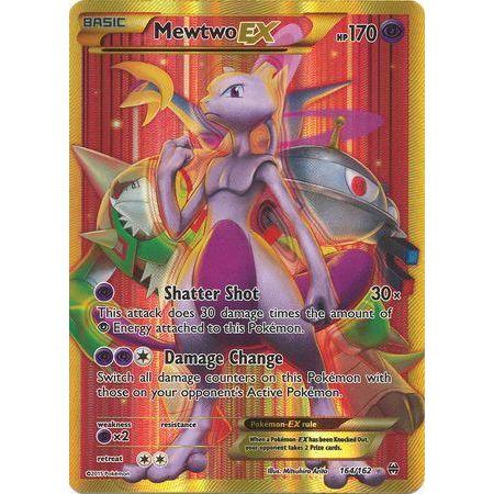 Mewtwo EX -Single Card-Secret Rare [164/162]-The Pokémon Company International-Ace Cards &amp; Collectibles