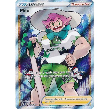 Milo -Single Card-Secret Rare [201/192]-The Pokémon Company International-Ace Cards & Collectibles