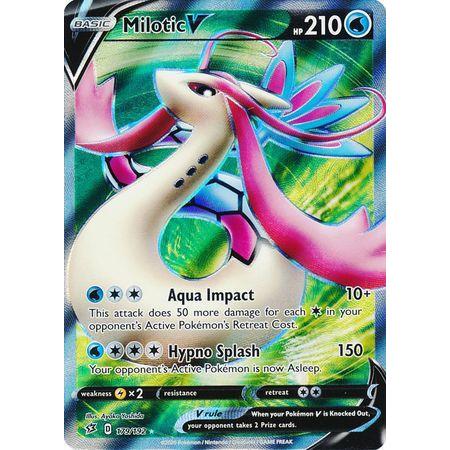 Milotic V -Single Card-Ultra Rare [043/192]-The Pokémon Company International-Ace Cards & Collectibles