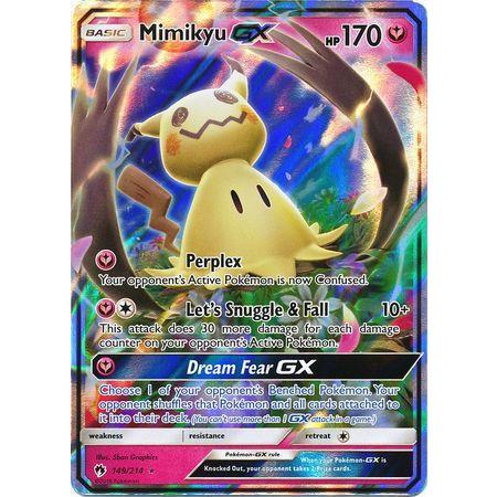 Mimikyu GX -Single Card-Ultra Rare [149/214]-The Pokémon Company International-Ace Cards &amp; Collectibles
