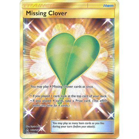 Missing Clover -Single Card-Secret Rare [168/156]-The Pokémon Company International-Ace Cards &amp; Collectibles
