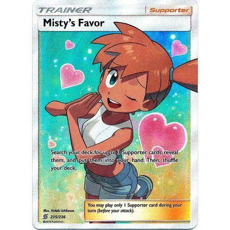 Misty&#39;s Favor -Single Card-Full Art Ultra Rare [235/236]-The Pokémon Company International-Ace Cards &amp; Collectibles