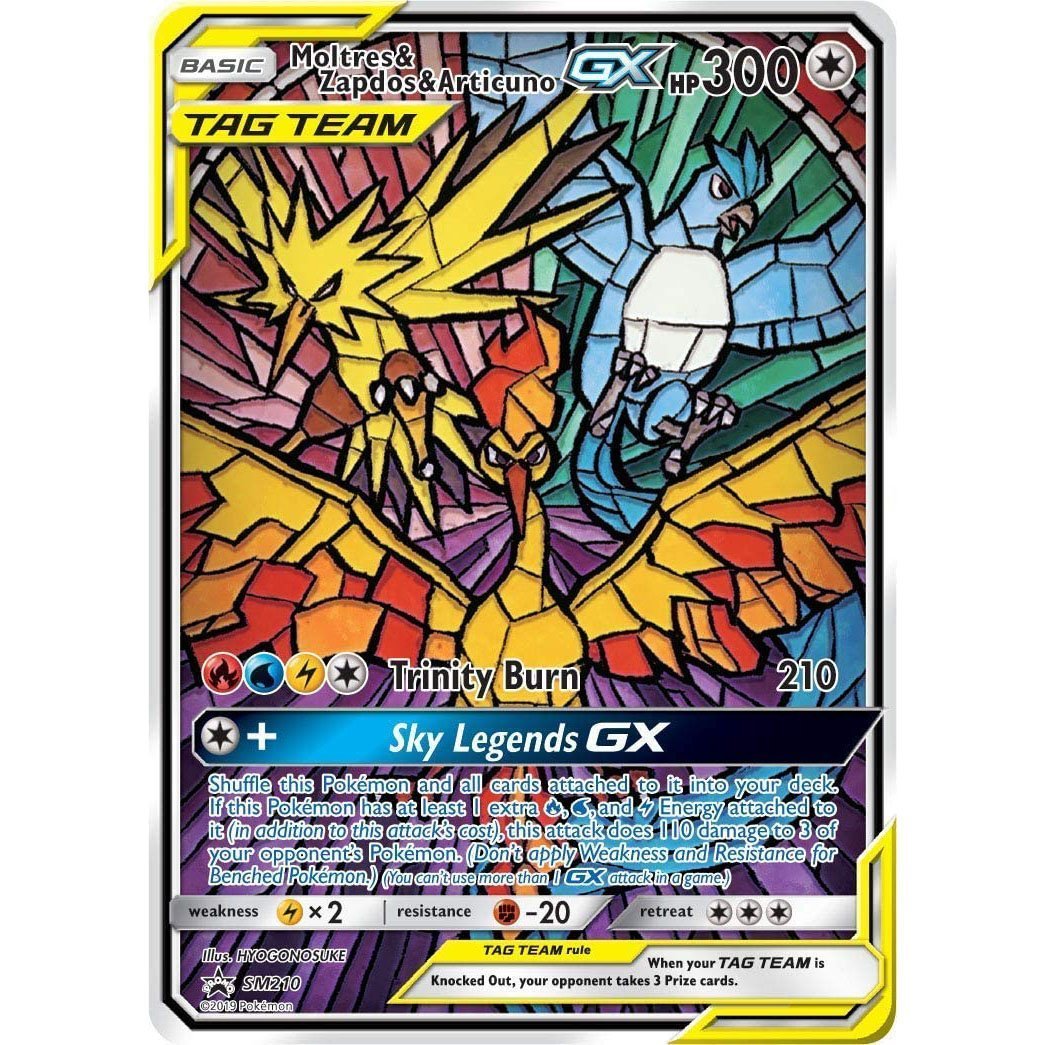 Moltres & Zapdos & Articuno GX -Single Card-Ultra Rare [44/68]-The Pokémon Company International-Ace Cards & Collectibles