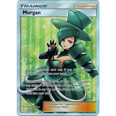 Morgan -Single Card-Full Art Ultra Rare [178/181]-The Pokémon Company International-Ace Cards &amp; Collectibles