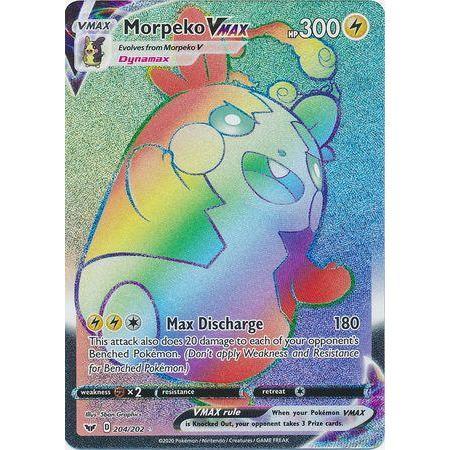 Morpeko VMAX -Single Card-Hyper Rare [204/202]-The Pokémon Company International-Ace Cards &amp; Collectibles
