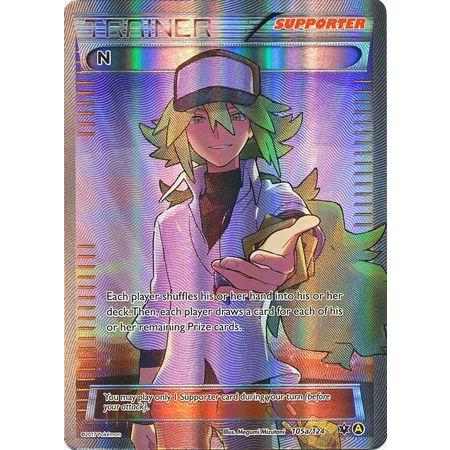 N -Single Card-Alternate Art [105a/124]-The Pokémon Company International-Ace Cards & Collectibles