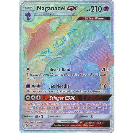 Naganadel GX -Single Card-Hyper Rare [134/131]-The Pokémon Company International-Ace Cards & Collectibles