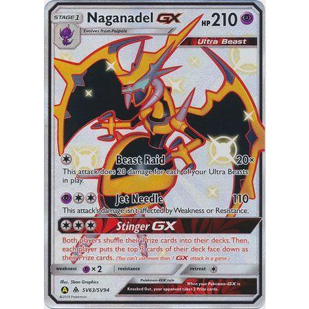 Naganadel GX -Single Card-Shiny Ultra Rare [SV63/SV94]-The Pokémon Company International-Ace Cards &amp; Collectibles