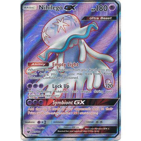 Nihilego GX -Single Card-Full Art Ultra Rare [103/111]-The Pokémon Company International-Ace Cards &amp; Collectibles