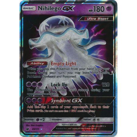 Nihilego GX -Single Card-Ultra Rare [49/111]-The Pokémon Company International-Ace Cards &amp; Collectibles