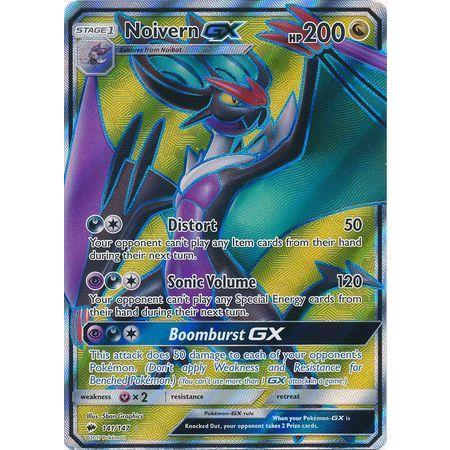Noivern GX -Single Card-Hyper Rare [160/147]-The Pokémon Company International-Ace Cards & Collectibles