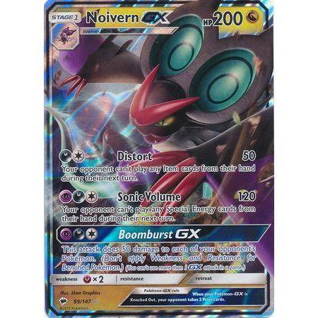 Noivern GX -Single Card-Ultra Rare [99/147]-The Pokémon Company International-Ace Cards &amp; Collectibles