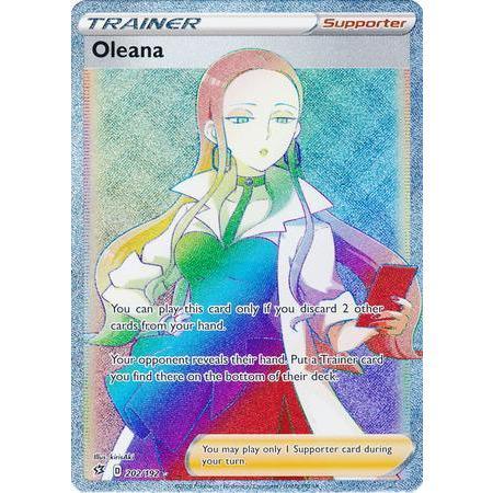 Oleana -Single Card-Secret Rare [202/192]-The Pokémon Company International-Ace Cards &amp; Collectibles