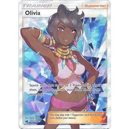 Olivia -Single Card-Full Art Ultra Rare [111/111]-The Pokémon Company International-Ace Cards &amp; Collectibles