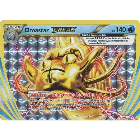 Omastar Break -Single Card-Break Rare [19/124]-The Pokémon Company International-Ace Cards & Collectibles
