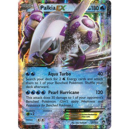 Palkia EX -Single Card-Ultra Rare [31/122]-The Pokémon Company International-Ace Cards &amp; Collectibles