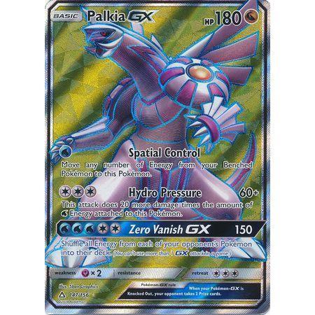Palkia GX -Single Card-Full Art Ultra Rare [147/156]-The Pokémon Company International-Ace Cards &amp; Collectibles