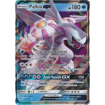 Palkia GX -Single Card-Ultra Rare [20/131]-The Pokémon Company International-Ace Cards &amp; Collectibles