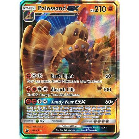 Palossand GX -Single Card-Ultra Rare [82/168]-The Pokémon Company International-Ace Cards &amp; Collectibles