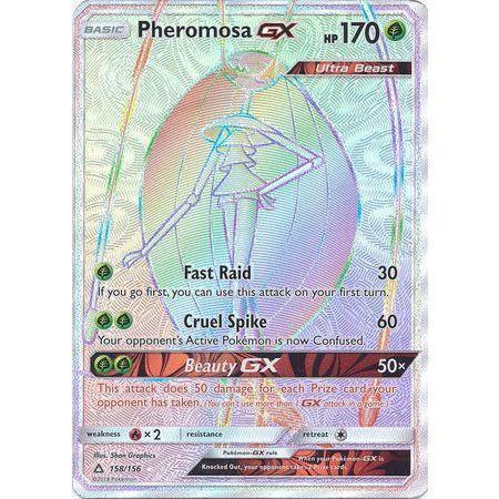 Pheromosa GX -Single Card-Hyper Rare [158/156]-The Pokémon Company International-Ace Cards &amp; Collectibles